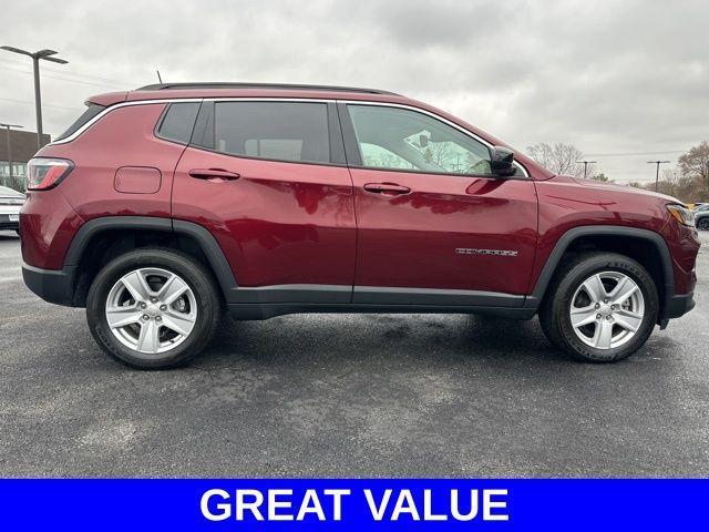 used 2022 Jeep Compass car, priced at $20,998