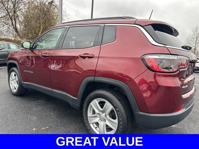used 2022 Jeep Compass car, priced at $20,998