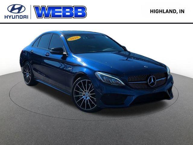 used 2018 Mercedes-Benz AMG C 43 car, priced at $23,680