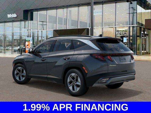 new 2025 Hyundai Tucson car, priced at $33,354