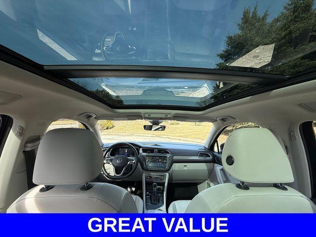 used 2022 Volkswagen Tiguan car, priced at $19,150