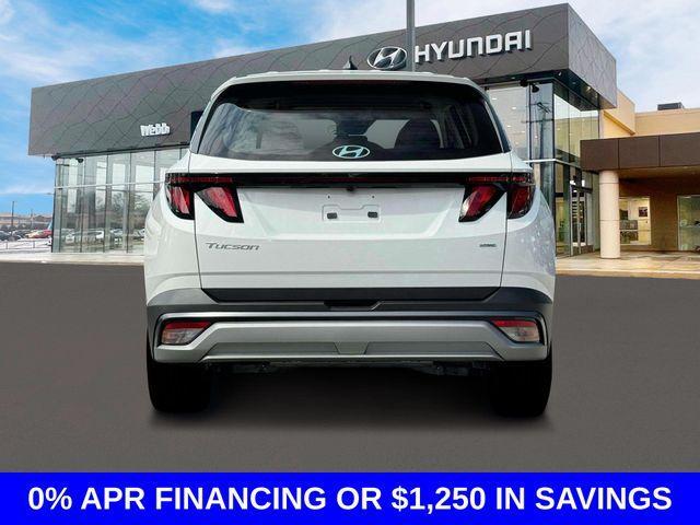 new 2025 Hyundai Tucson car, priced at $31,456