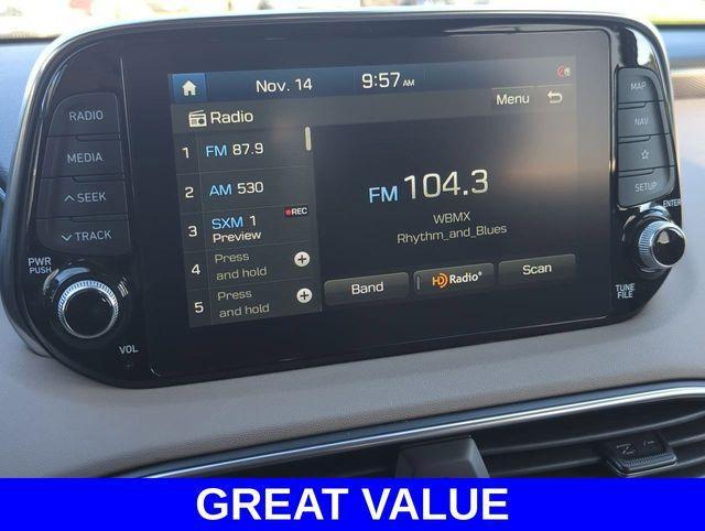 used 2020 Hyundai Santa Fe car, priced at $17,866