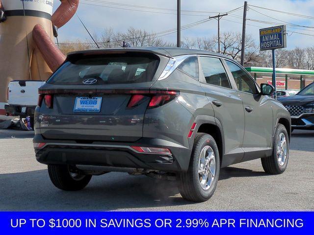 new 2024 Hyundai Tucson car, priced at $29,622