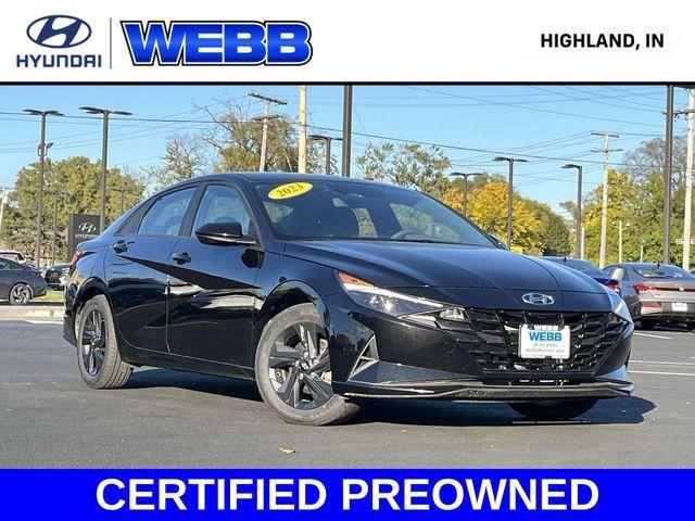 used 2023 Hyundai Elantra HEV car, priced at $19,604