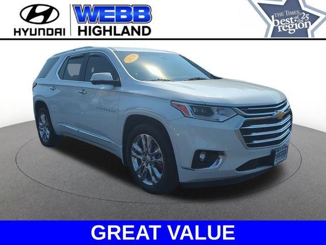 used 2020 Chevrolet Traverse car, priced at $29,200