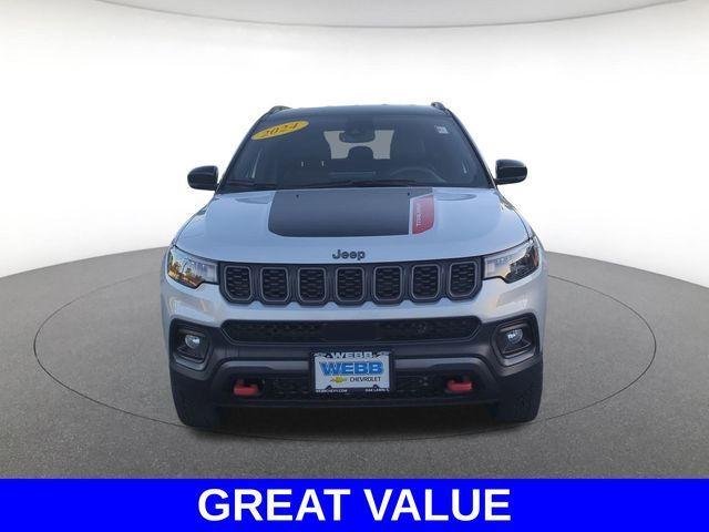 used 2024 Jeep Compass car, priced at $21,691
