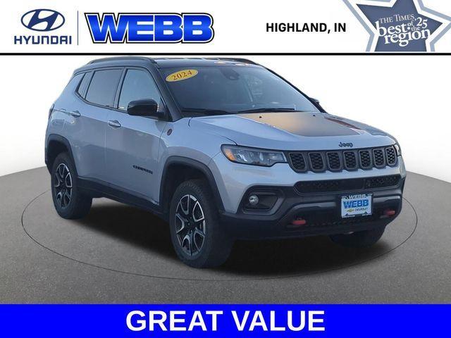 used 2024 Jeep Compass car, priced at $21,691
