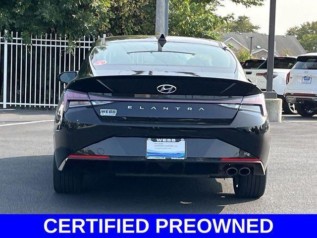 used 2022 Hyundai Elantra car, priced at $20,863