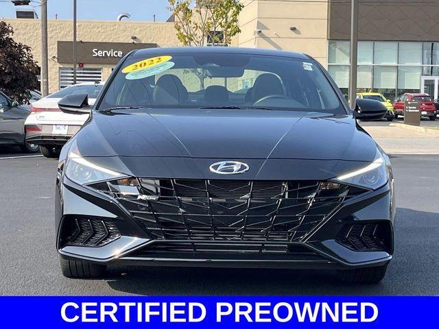 used 2022 Hyundai Elantra car, priced at $20,863