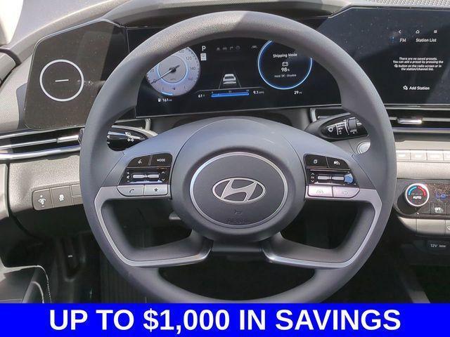 new 2024 Hyundai Elantra car, priced at $24,716