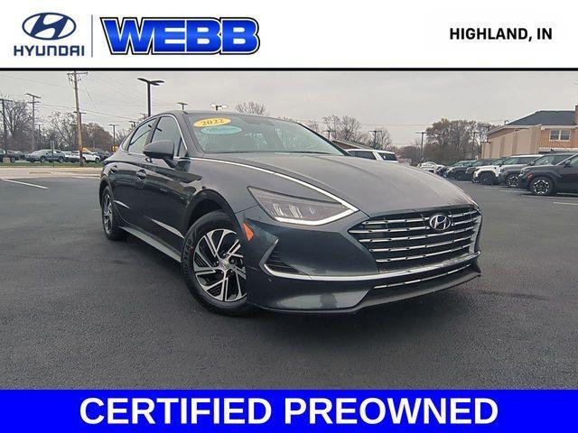 used 2022 Hyundai Sonata Hybrid car, priced at $21,322