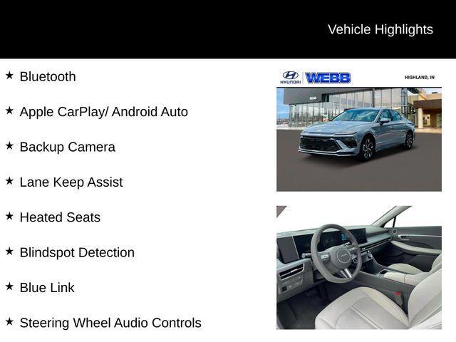 new 2024 Hyundai Sonata car, priced at $24,840