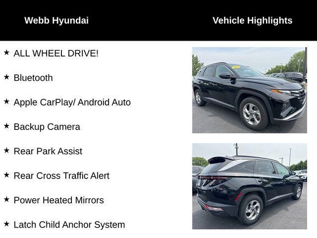 used 2022 Hyundai Tucson car, priced at $23,253