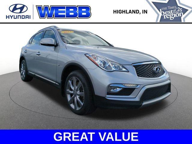 used 2017 INFINITI QX50 car, priced at $18,058