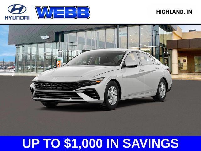 new 2024 Hyundai Elantra car, priced at $23,474