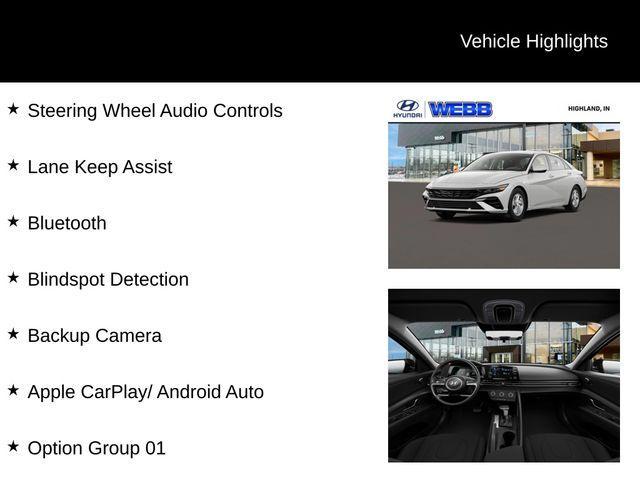 new 2024 Hyundai Elantra car, priced at $23,474