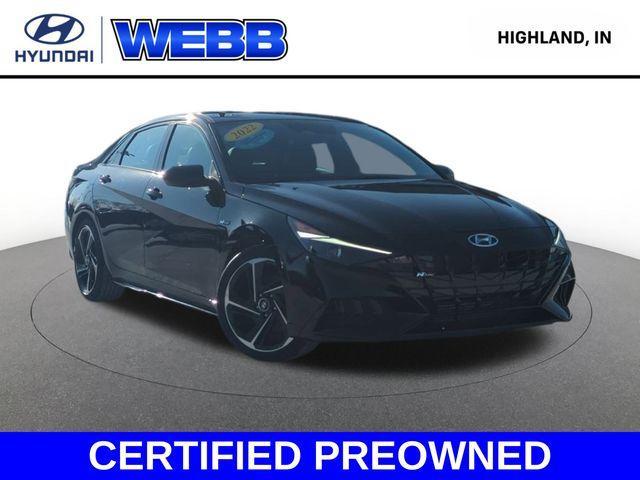 used 2022 Hyundai Elantra car, priced at $20,000