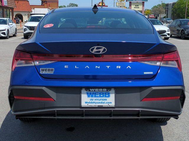 new 2024 Hyundai Elantra HEV car, priced at $25,693