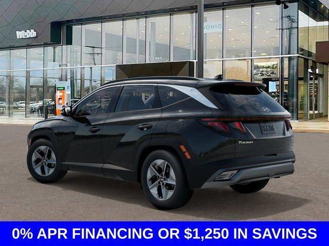 new 2025 Hyundai Tucson car, priced at $33,045