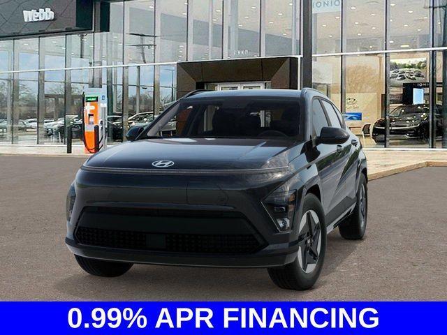 new 2025 Hyundai Kona EV car, priced at $39,255