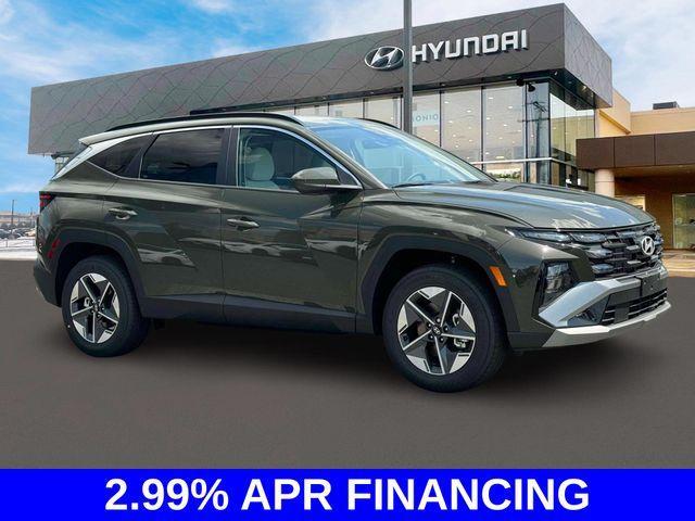 new 2025 Hyundai Tucson car, priced at $33,358