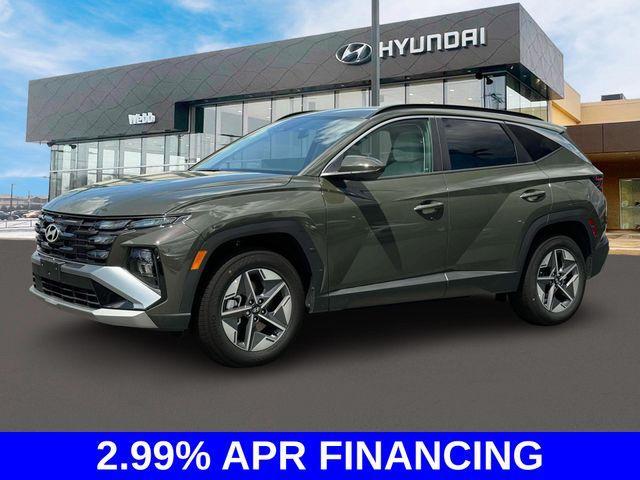 new 2025 Hyundai Tucson car, priced at $33,358