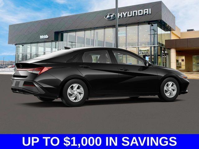new 2024 Hyundai Elantra car, priced at $23,052