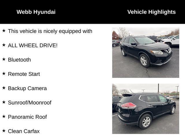 used 2015 Nissan Rogue car, priced at $9,988