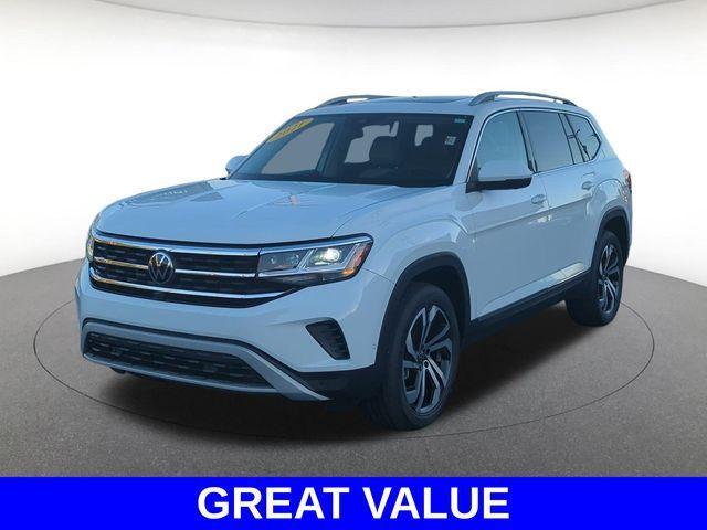 used 2021 Volkswagen Atlas car, priced at $27,971