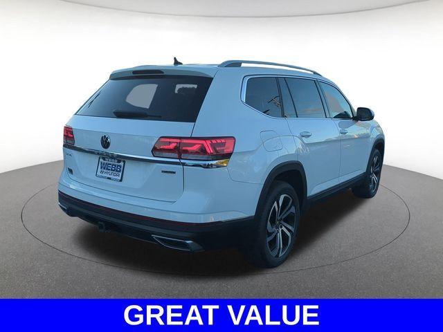 used 2021 Volkswagen Atlas car, priced at $27,971