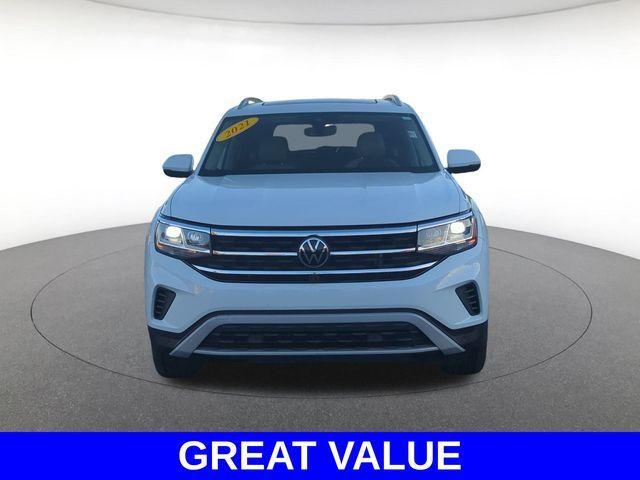 used 2021 Volkswagen Atlas car, priced at $27,971