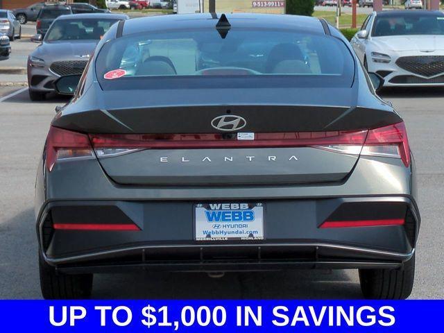 new 2024 Hyundai Elantra car, priced at $26,386