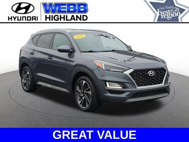 used 2021 Hyundai Tucson car, priced at $17,459