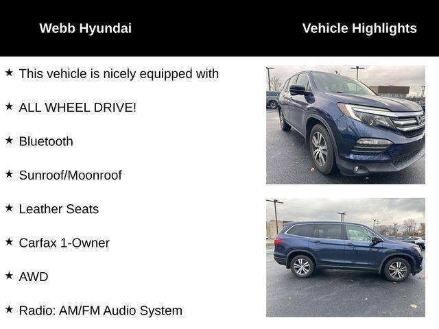 used 2016 Honda Pilot car, priced at $17,889