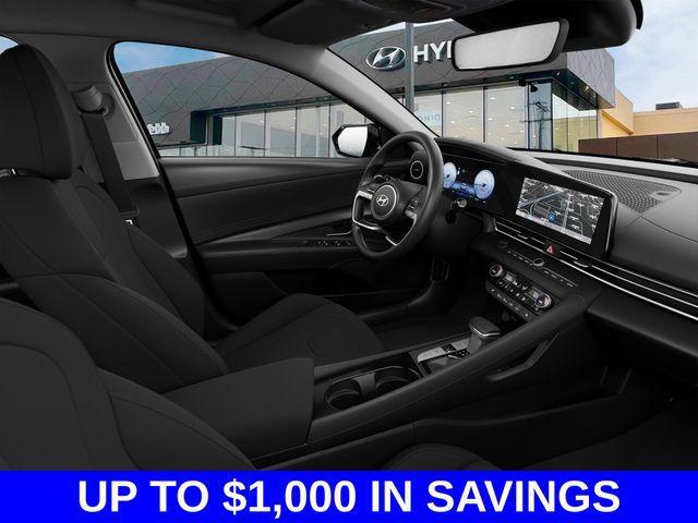 new 2024 Hyundai Elantra HEV car, priced at $26,042