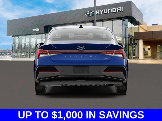 new 2024 Hyundai Elantra HEV car, priced at $26,042