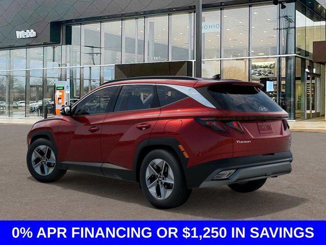 new 2025 Hyundai Tucson car, priced at $33,624