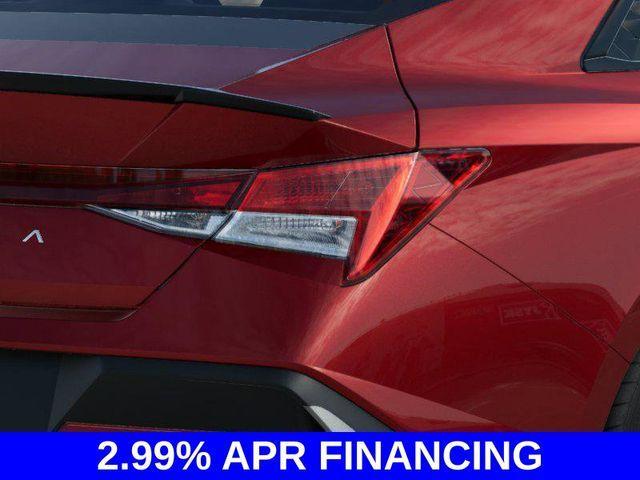 new 2025 Hyundai Elantra car, priced at $25,056