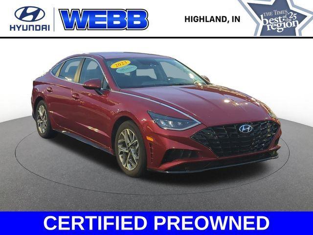 used 2023 Hyundai Sonata car, priced at $20,076