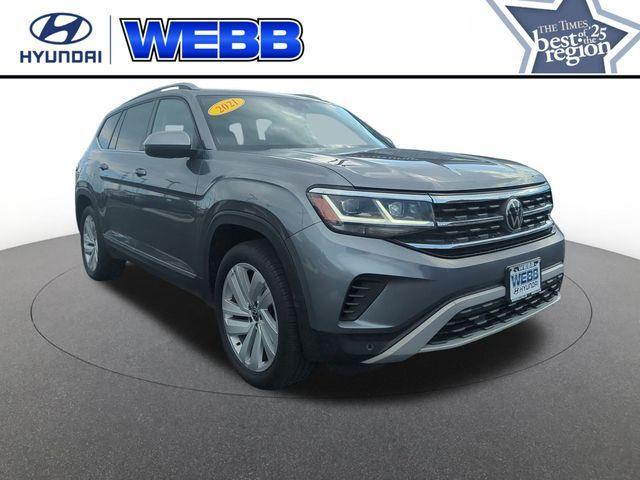 used 2021 Volkswagen Atlas car, priced at $31,913