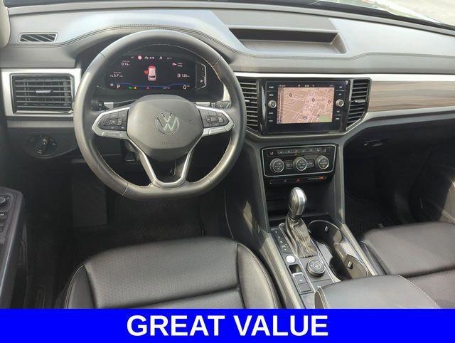 used 2021 Volkswagen Atlas car, priced at $30,405