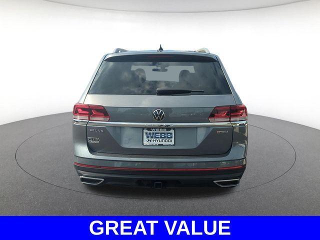used 2021 Volkswagen Atlas car, priced at $30,405
