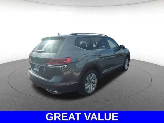 used 2021 Volkswagen Atlas car, priced at $30,405