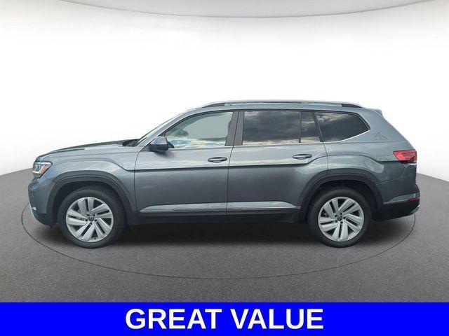 used 2021 Volkswagen Atlas car, priced at $30,405