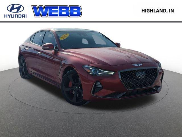 used 2019 Genesis G70 car, priced at $24,354