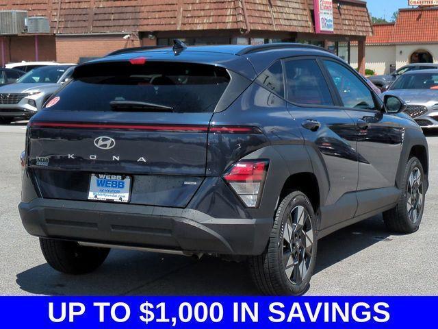 new 2024 Hyundai Kona car, priced at $28,040