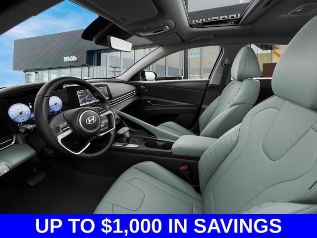 new 2024 Hyundai Elantra HEV car, priced at $29,095