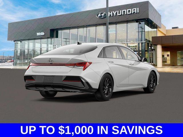 new 2024 Hyundai Elantra car, priced at $25,198