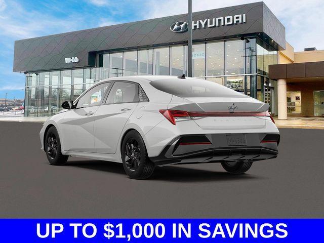 new 2024 Hyundai Elantra car, priced at $25,198